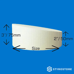 Topsy Turvy Cake Dummies 3 inch - 2 inch