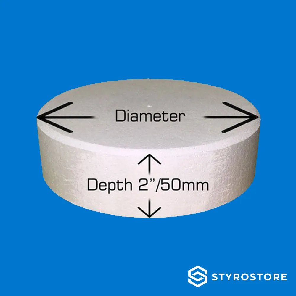 Chamfered 2 inch / 50mm Deep Round Dummy