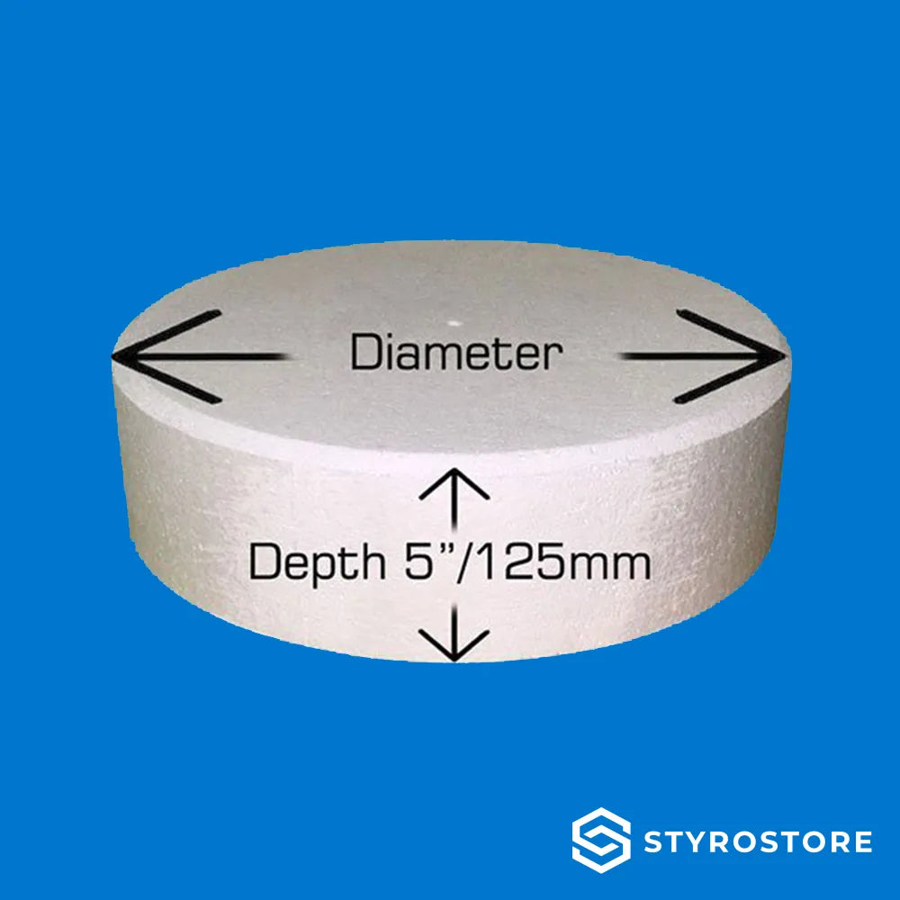 Chamfered 5 inch / 125mm Deep Round Dummies