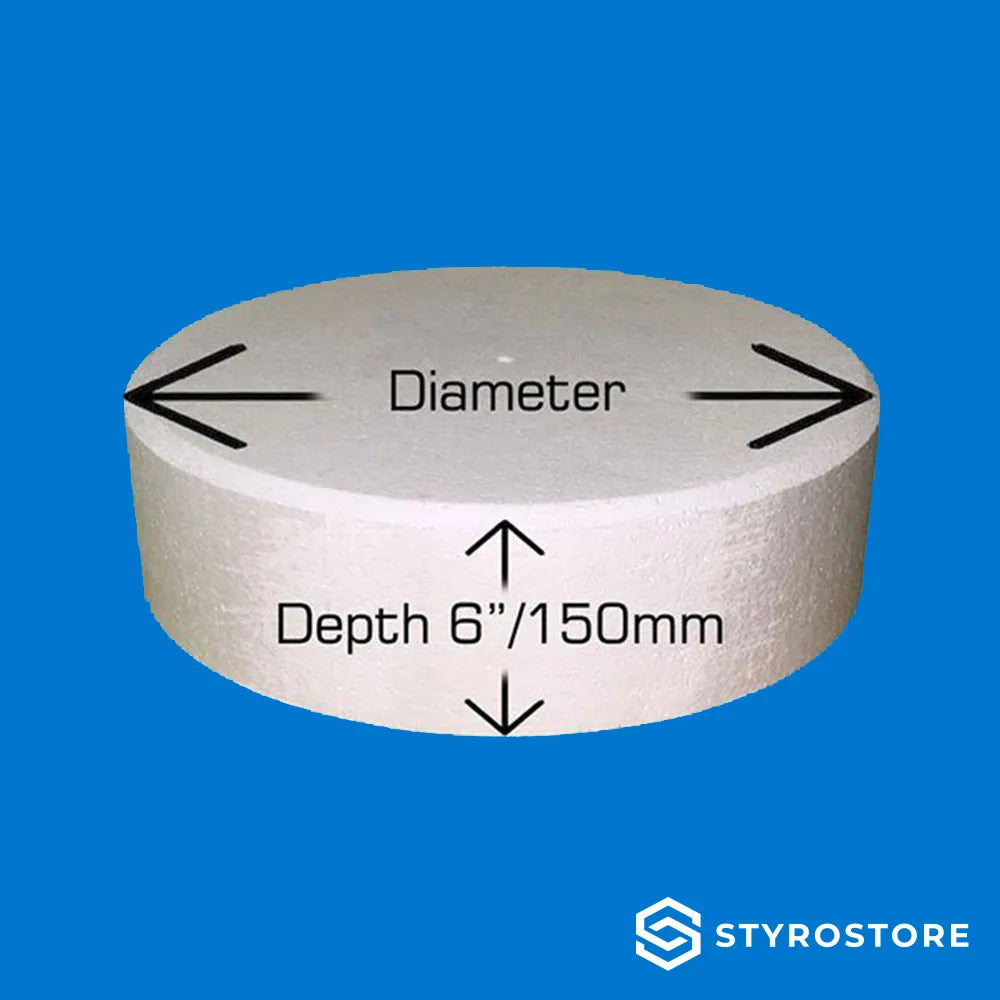 Chamfered 6 inch / 150mm Deep Round Dummies