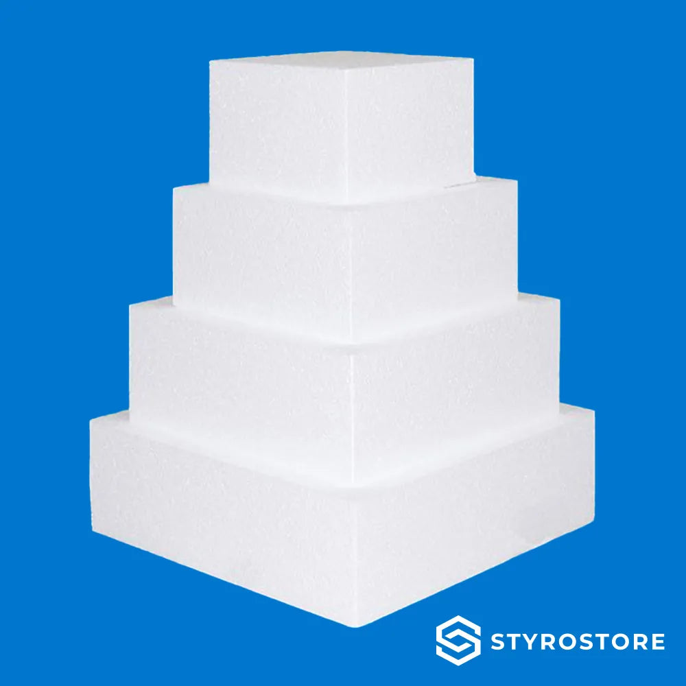 2 inch / 50mm Deep Square Cake Dummy