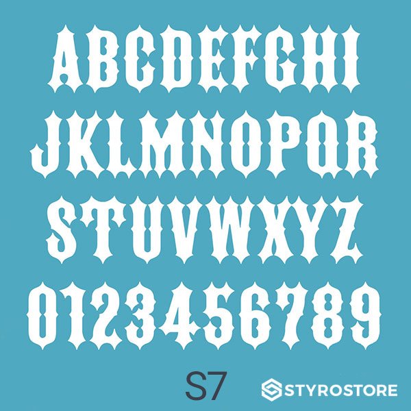 S7-3D-Letters